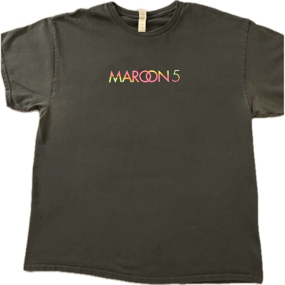 Gently used Maroon 5 world tour 2022 t-shirt